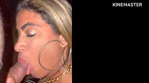 why's this sexy brazilian wife slurping multiple cocks in the car cabin orgy?