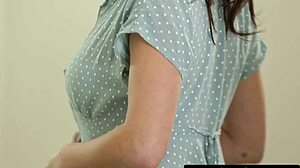 busty darcie dolce catches maid april oneil in lingerie then sits on face