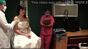 tina lee comet squirms humiliated spreading pussy in speculum gyno exam