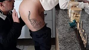 i cant let stepdaughter rest at breakfast gotta fuck her bent over