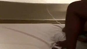 damn that huge black cock pounds her hard 😍 hotwife jerks cuck hubby while he films!!