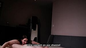 Devious Brunette Rims Guys Asshole Then Sucks His Cock Hard?