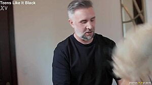 Bambi Barton Chokes On Cock Deepthroat Gagging Face Fucked Voyeur Style