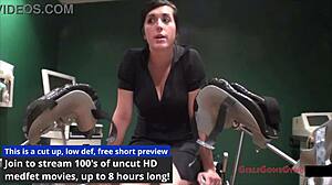 tina lee comet squirms humiliated spreading pussy in speculum gyno exam