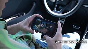 Babysitter Sneaks In for Forbidden Fuck!