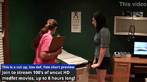 tina lee comet squirms humiliated spreading pussy in speculum gyno exam