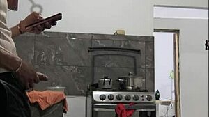 amateur strokes huge cock fantasizing about fucking stepsis in her sexy skirt