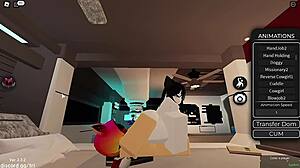 roblox rivals switch to bent-over blowjobs cowgirl rides and creampie finishes