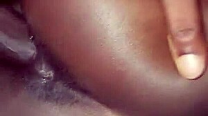 i pound her hairy pussy with monster cock till she squirts begs creampie and cums nonstop