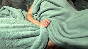 redhead wife spreads wide in missionary pov moaning loud with natural tits and lingerie tease