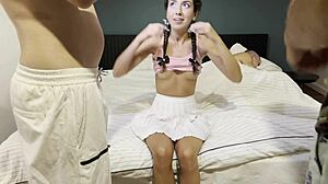 uhh two huge cocked lovers poundin my wifes tight pussy n ass rite in fronna me!!