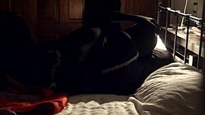 they slip into zentai suits for kinky maid bondage fun