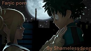 whoa! deku's toga face craves that monster cock blowjob creampie kiss explosion!