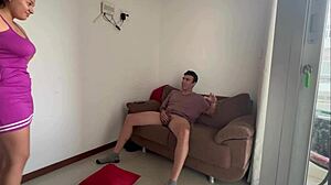 Roommate's dirty secret hides a wild slut craving big cock quickies