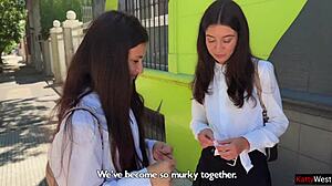 college girls skip study for rough dick sucking orgy episode 1