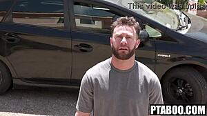 busty adira allure oh god her ass gets pounded hard by stranger hunting her cat