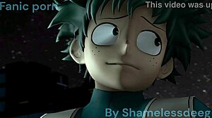 whoa! deku's toga face craves that monster cock blowjob creampie kiss explosion!