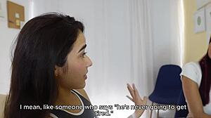 yo these two horny latinas lick pussies on new fuck machine 😜 allisonsweet