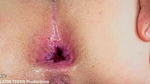 Hey, you seeing abby montano's fat latina ass get destroyed by huge bbc? Gaping anal first time cum in mouth swallow
