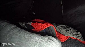 camping trip turns hot as i fuck big ass stepsis inside tent pov wet tight pussy action