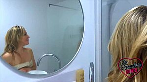 stella and emmanuelle two skinny french sluts party in lingerie orgy