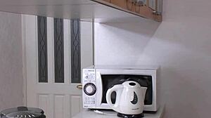 petite japanese teen maid seduces boss for creampie quickie at work