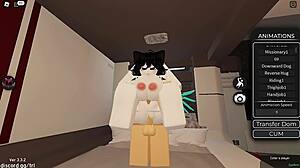 roblox rivals switch to bent-over blowjobs cowgirl rides and creampie finishes