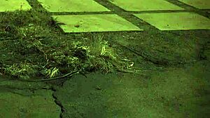 hairy teen babe bound in bdsm ropes gets dominated and fucked hard first time with intense feet fetish