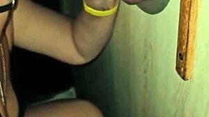 Glory Hole Suck on Hung Cock at Swing House Ends in Mouth Cumshot