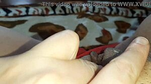 dripping wet pussies flow together in lesbian 3some creampie orgasm rush