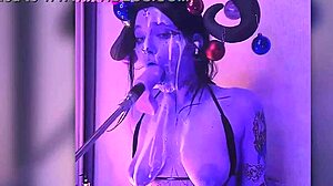 DEVIL CUM-FILLED PASSIONATELY SUCKS DEVILISH COCKS!