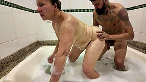 wanna fuck my friend's hot milf mom in the hot tub without him knowing??