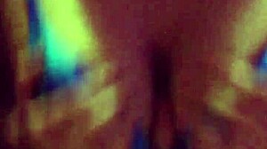 Bikini tittyfuck leads to pretty ebony facial