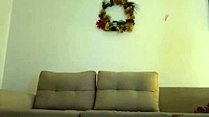 she rides dildo hard squirting like crazy all over