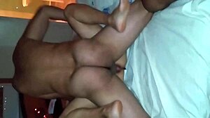 cuckold husband lets two friends fuck wife raw