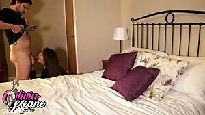 British Teen Sucks Cock Wild Then Gets Fucked Hard in Costume Orgy!