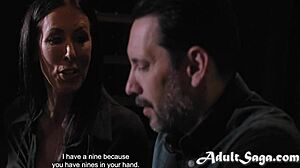 stepmom's demonic urge sparks taboo threesome shattering family ties