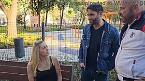 Christen Courtney, you gagging on that dp rough ass-to-mouth cum?