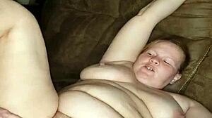 Moaning Milf Screams In Pink Thong Fuck