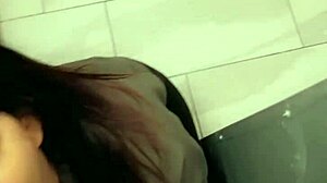 Teen Cumslut Sucks Fucks Stranger Vending Machine