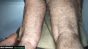 Lover's Homemade Quickie Deep Creampie Fills Tight Latina Pussy