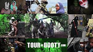 on my army tour i paid a hot muslim prostitute to suck my huge american cock dry