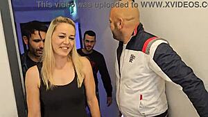 Christen Courtney, you gagging on that dp rough ass-to-mouth cum?