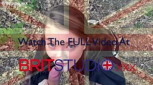 hot teen pov outdoor blowjob cumshot swallows 😏💦