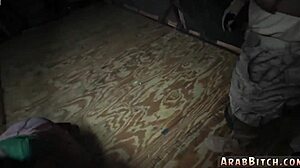 Petite Arab Teen Caught Sneaking Past Military Base Guard