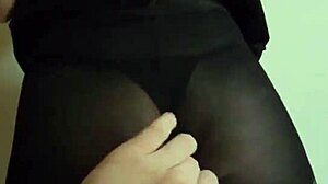 laura in skirt fucked hard against wall part 1 😈 six splinters pounding