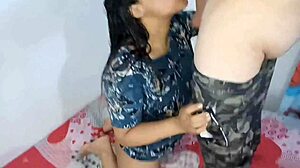 My cuñado FUCKS me HARD in homemade POV action