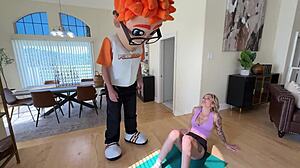 KATHRYN MAE TURNS YOGA INTO WILD PORN PLEASURE WITH MONSTER COCK RIDE!