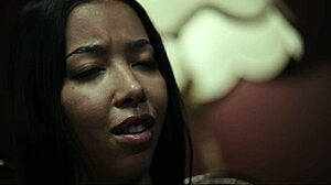 Ebony Vampire Mistress LIA LIN Mesmerizes Latina Slave For FACE-SITTING Domination!!