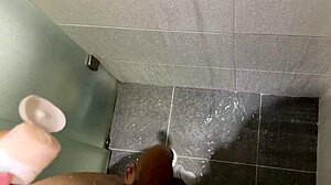 i jerked off on hotel balcony close up huge load twice in bathroom uncensored